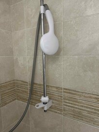 Broken downstairs shower