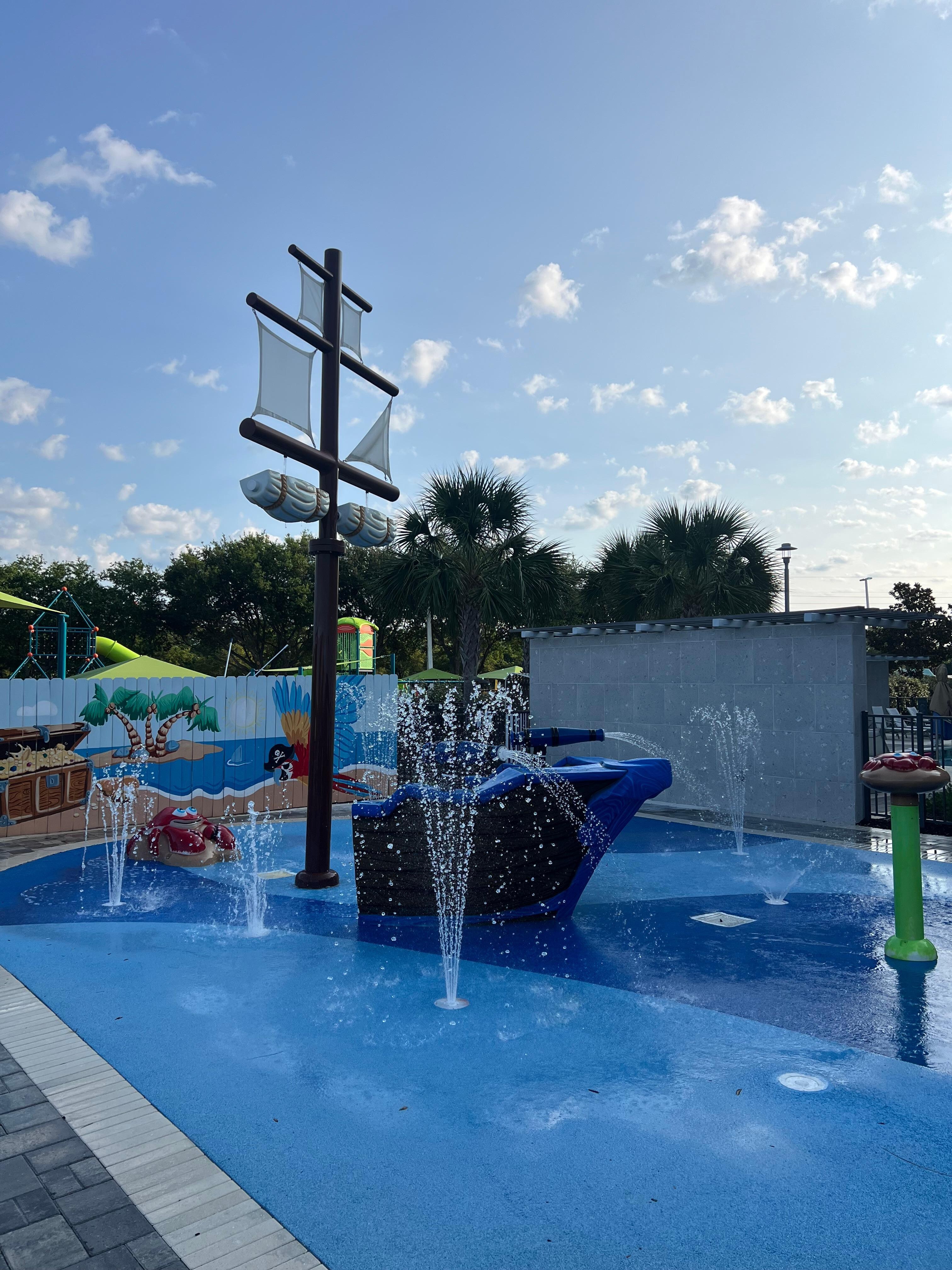 Splash pad 