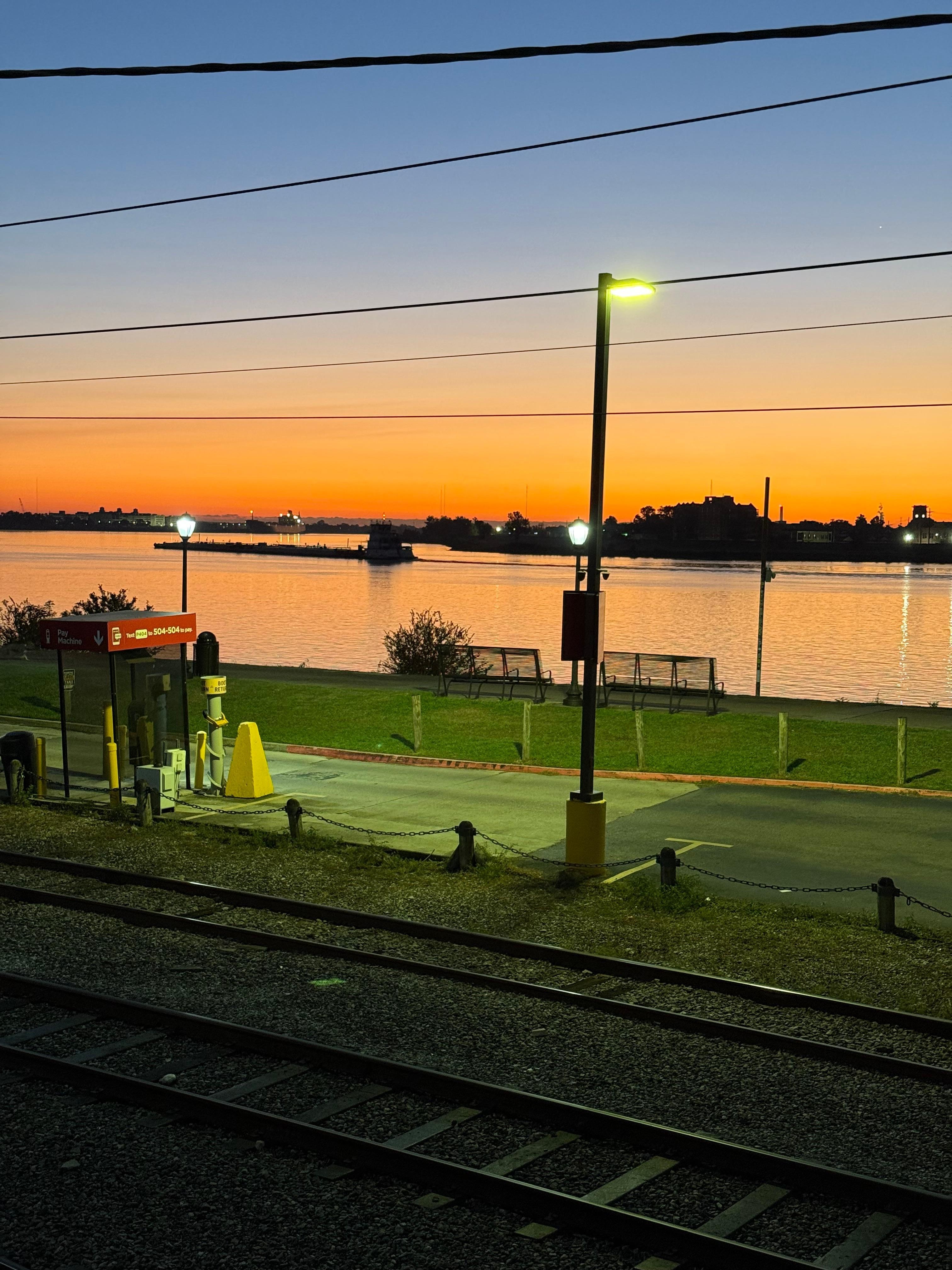 Morning sunrise is just a few steps away. 