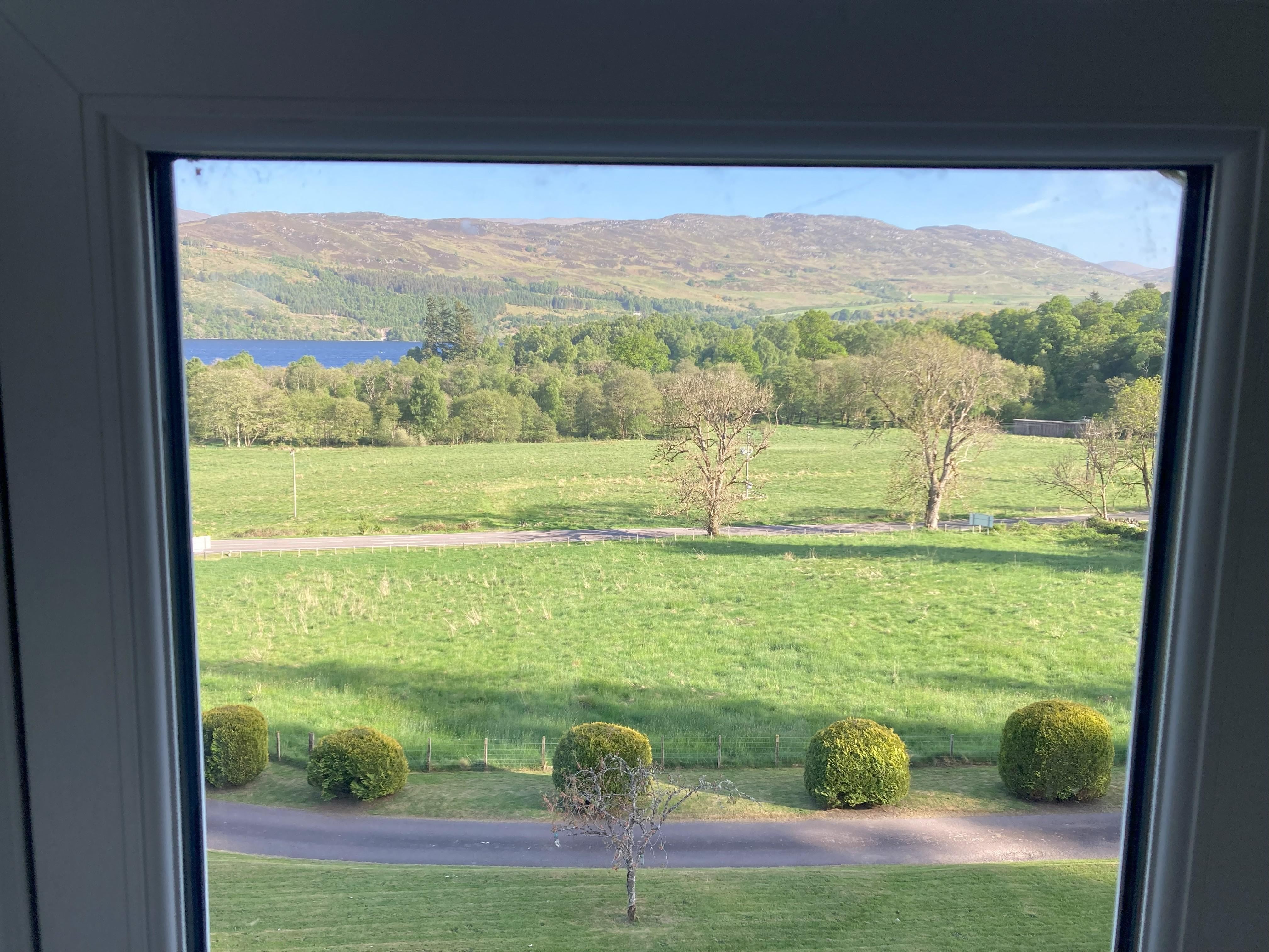 View from our room.