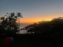 Sunset view from house!