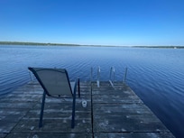 View from the dock in the morning