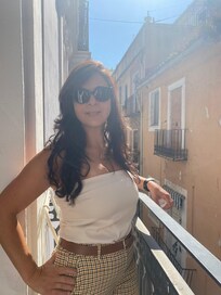 Na varanda
Visão linda!!!