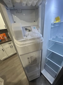 Freezer is broke and water is getting under floor