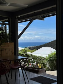 La vue du coin repas