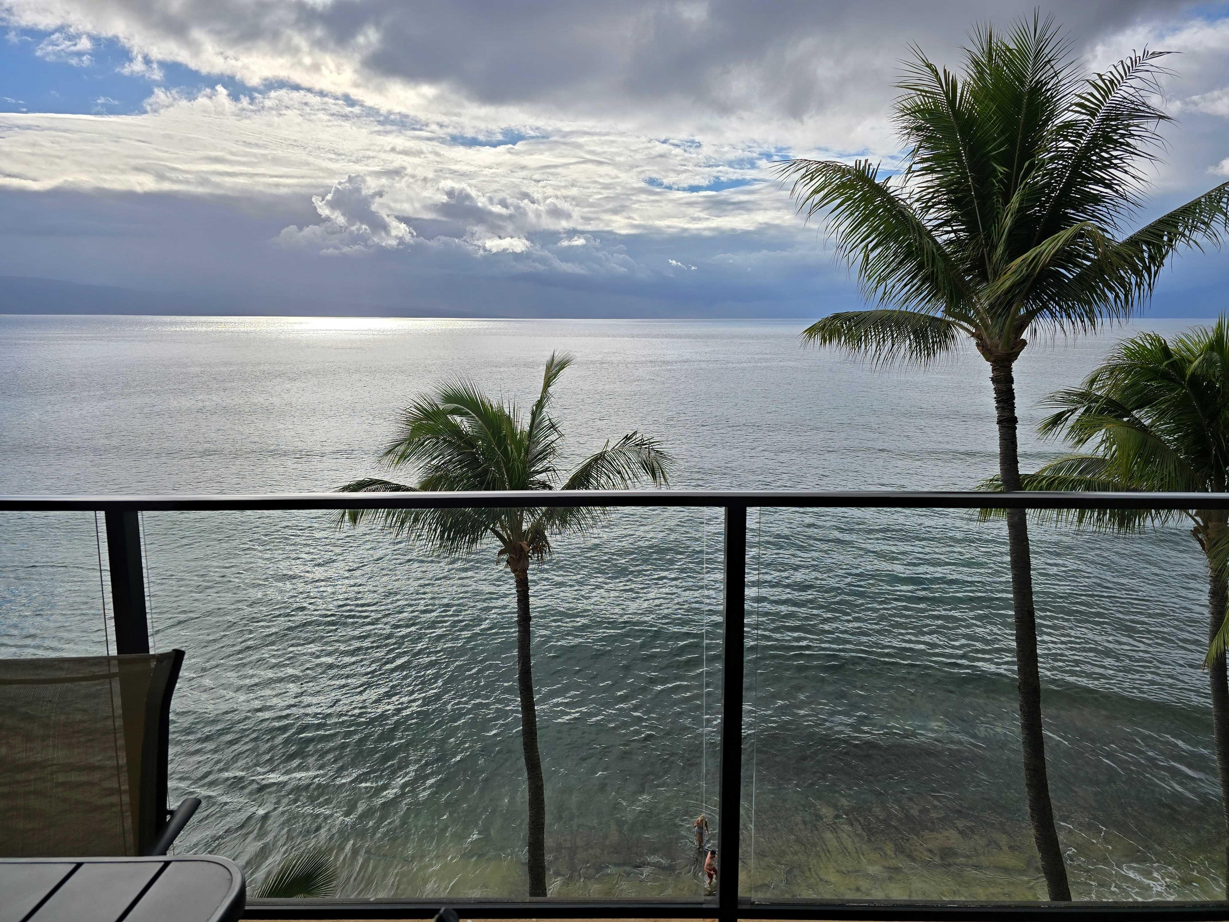 Late day view from the Lanai