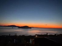 Sonnenaufgang vom Schlafzimmer oben