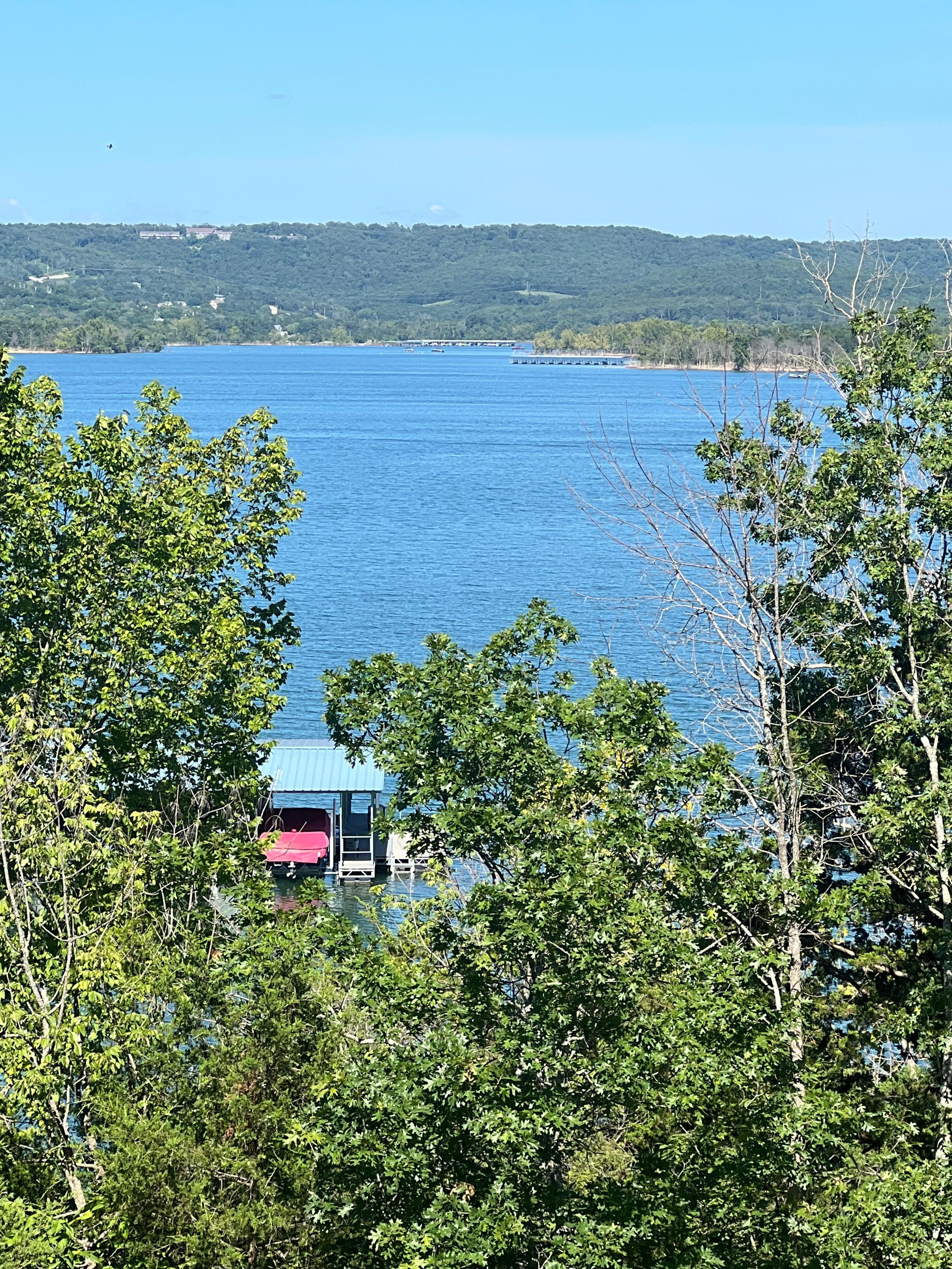 Lake view from balcony