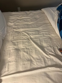 Sheets were already slept in AND one bed had hair, crumbs and bugs in it.