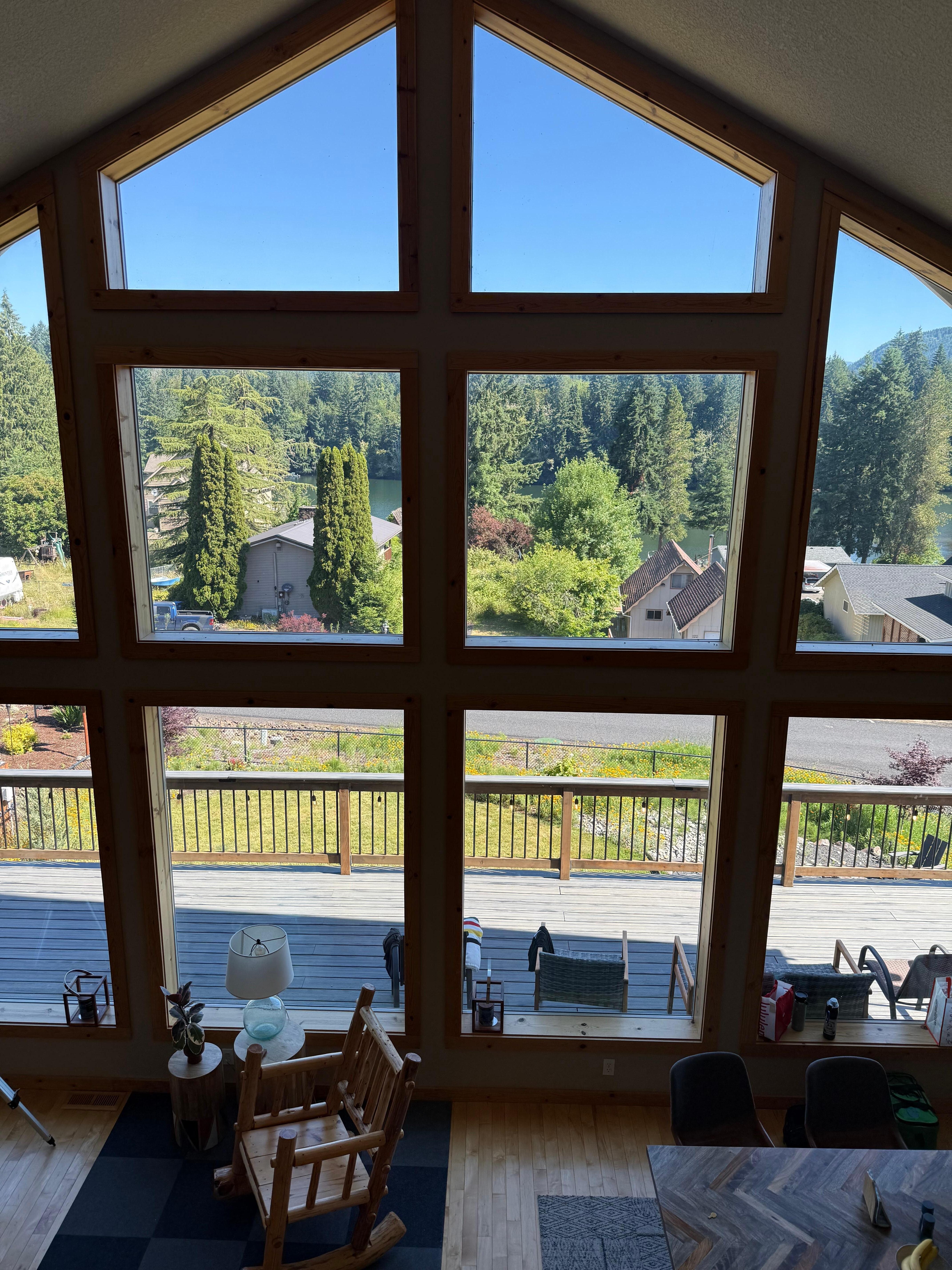 The lake view 