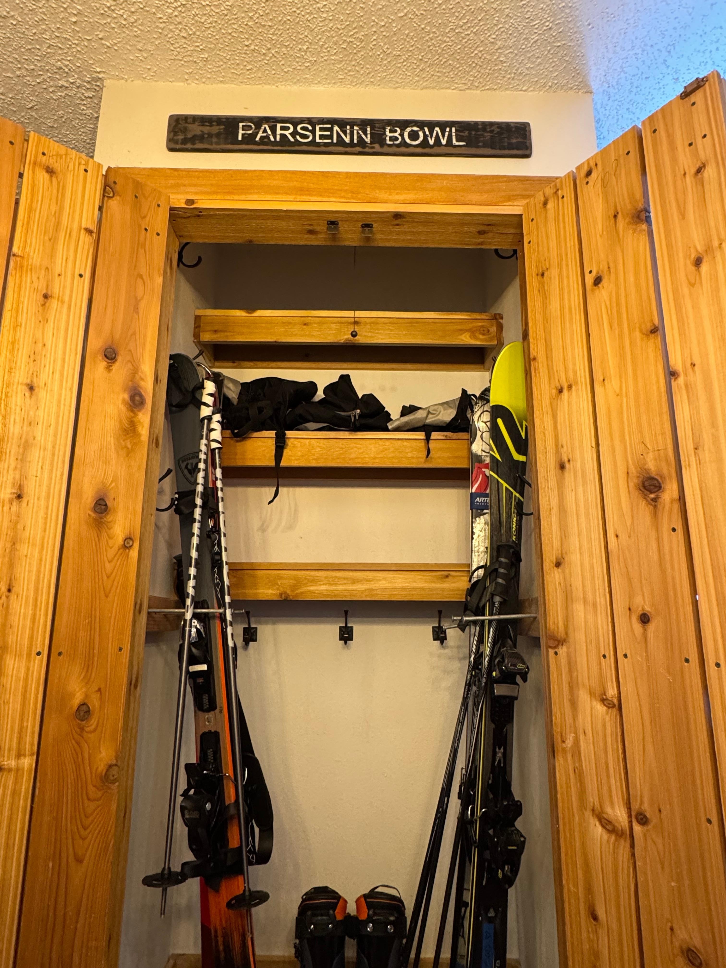 Ski storage 