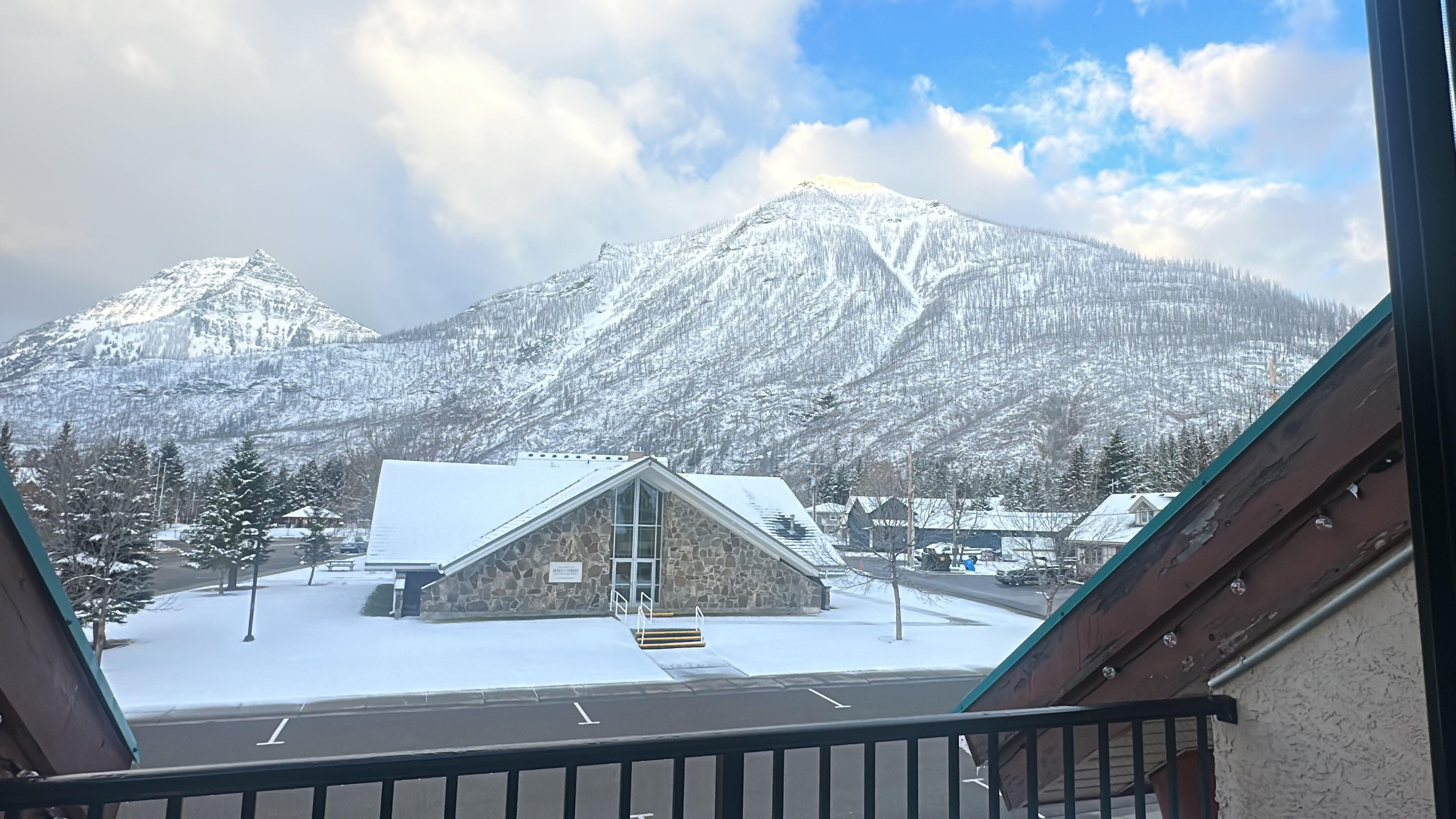 Great view from our balcony