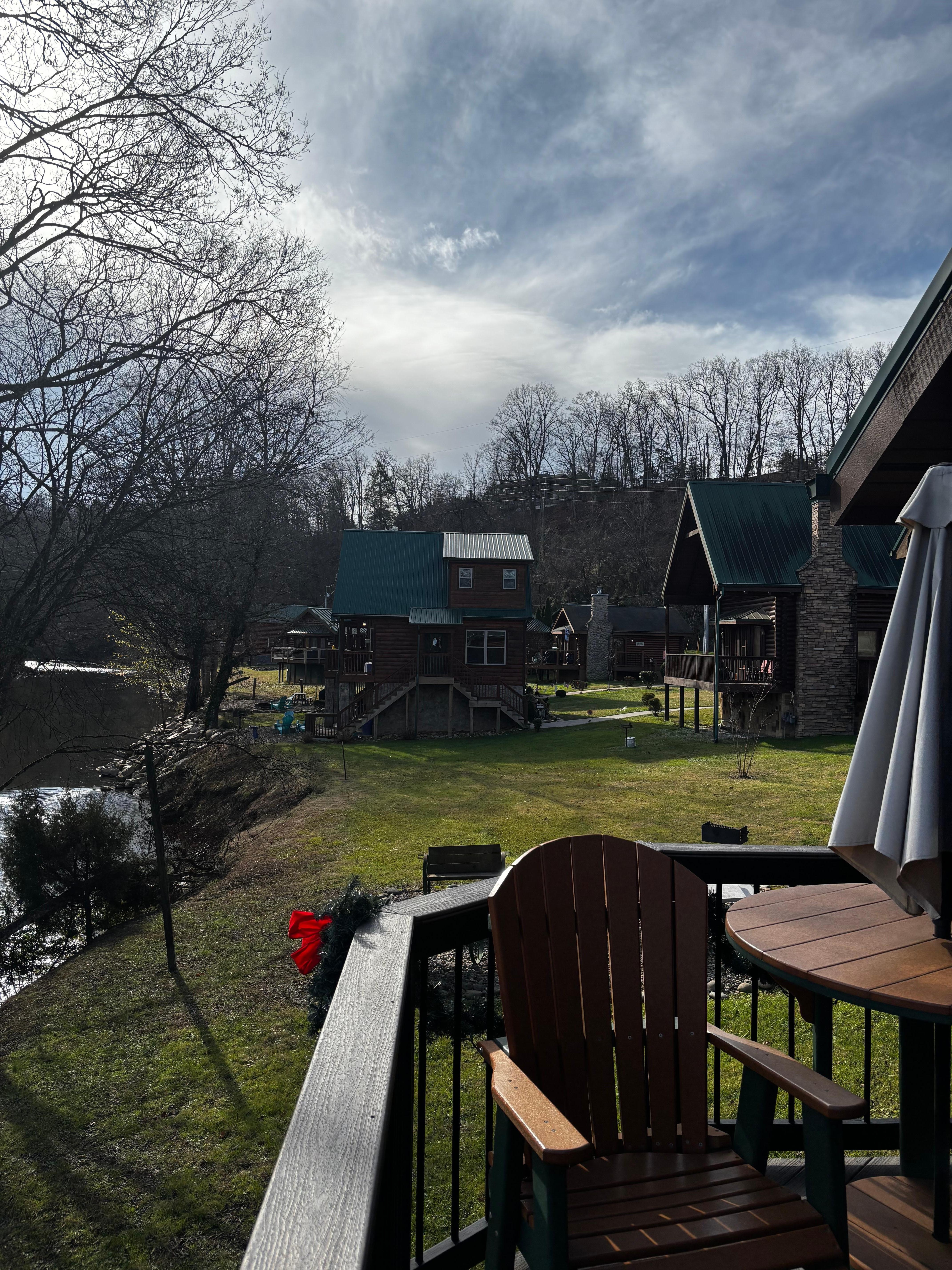 From our outdoor porch 