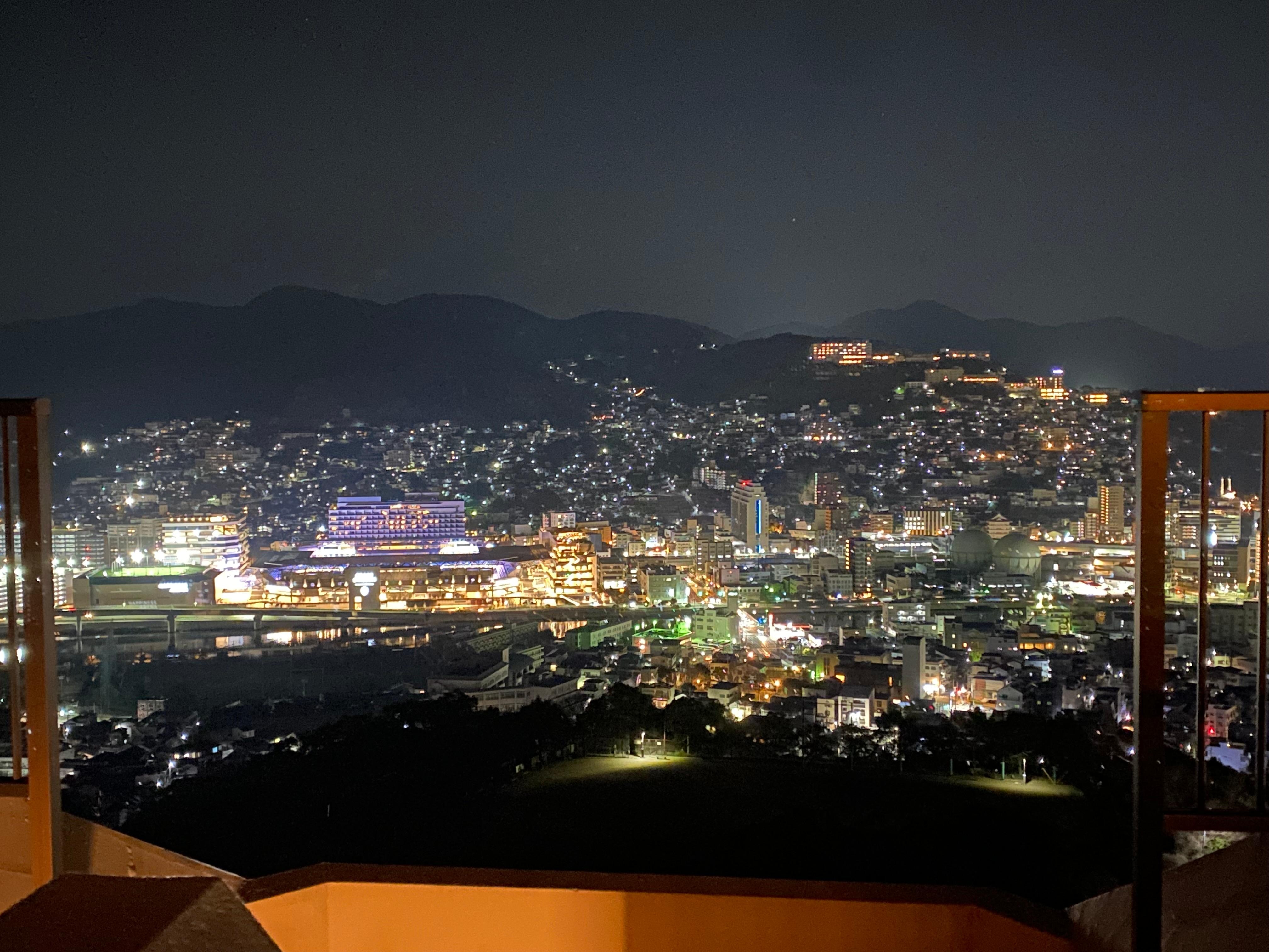 屋上からの夜景
