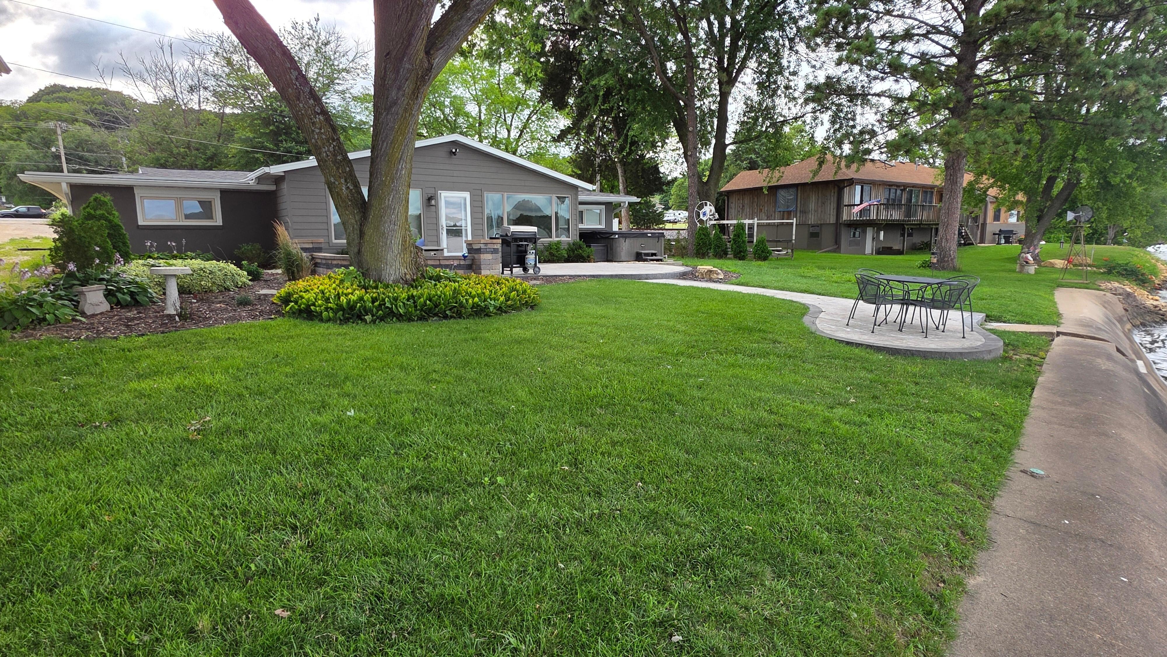 Backyard view
