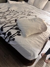 No comforter