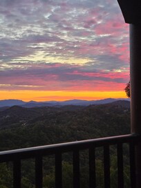 One of my favorite photos from the back deck