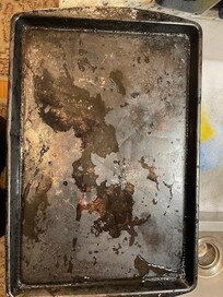 Only cookie sheet I could find