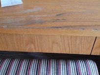 Furniture in need of a good deep clean or renewed