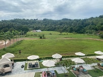 View at the back of the hotel