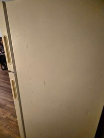 Side of refrigerator