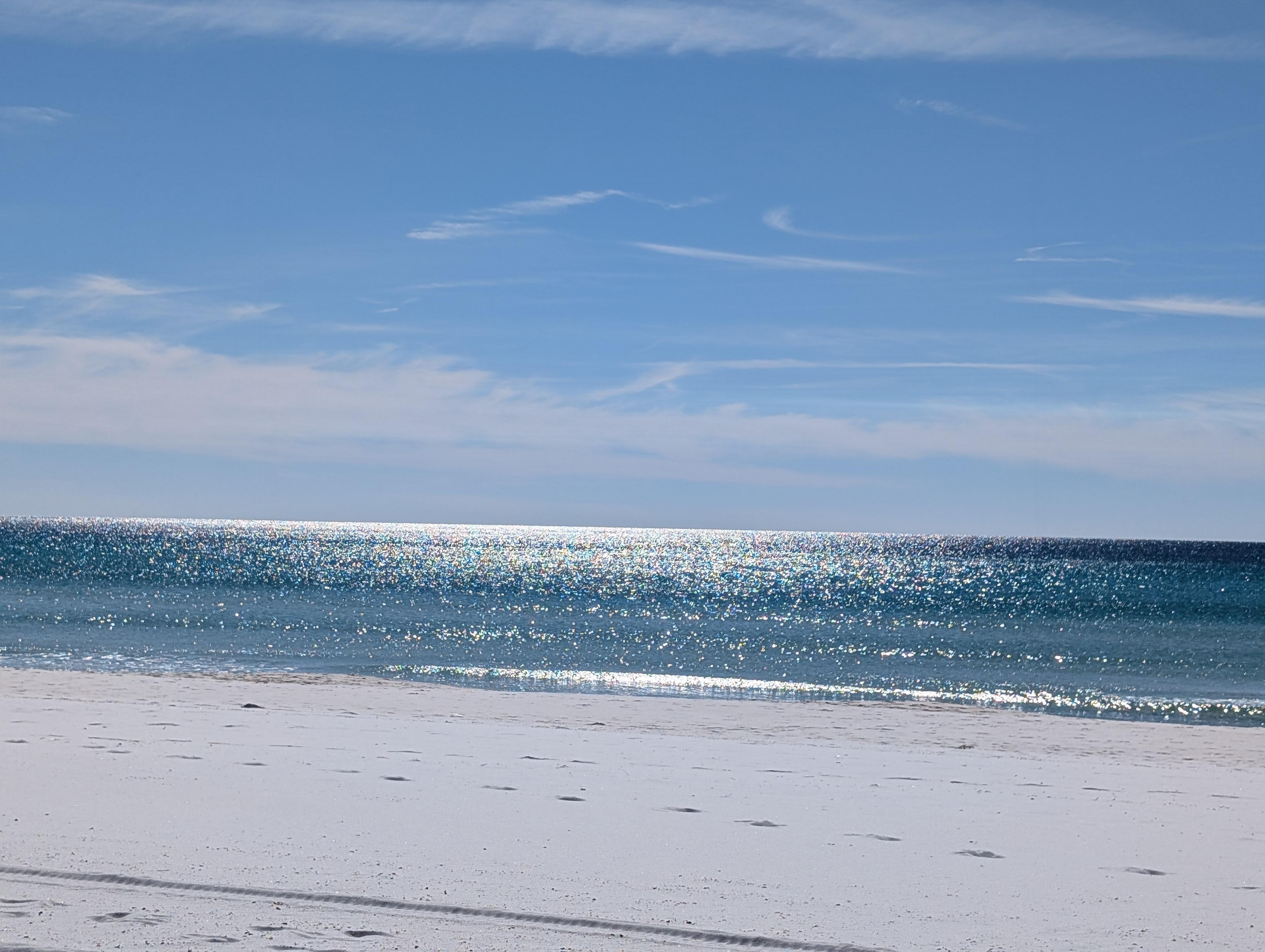 Afternoon beach walk