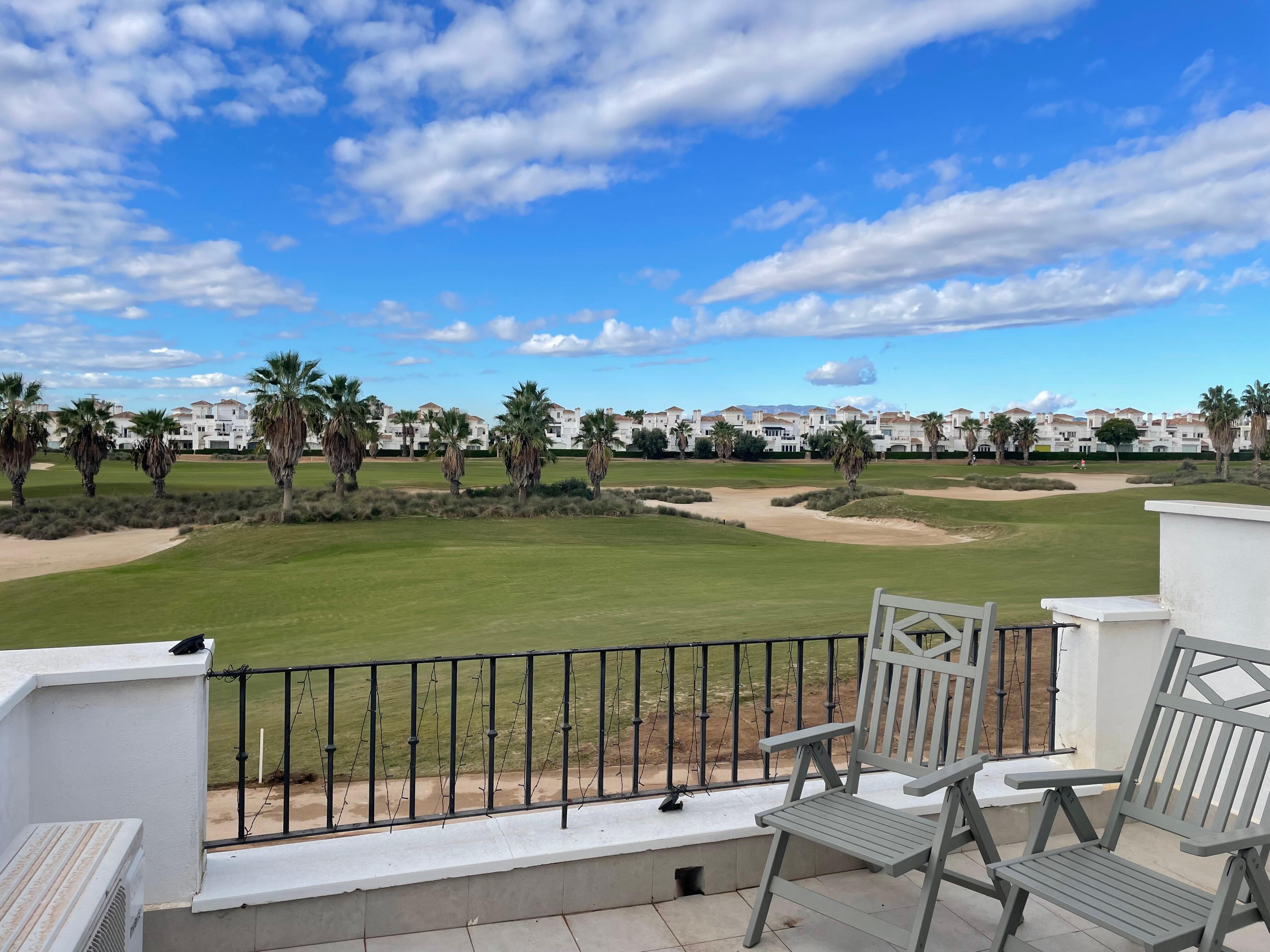 Blick vom Balkon des Schlafzimmers der 1. Etage