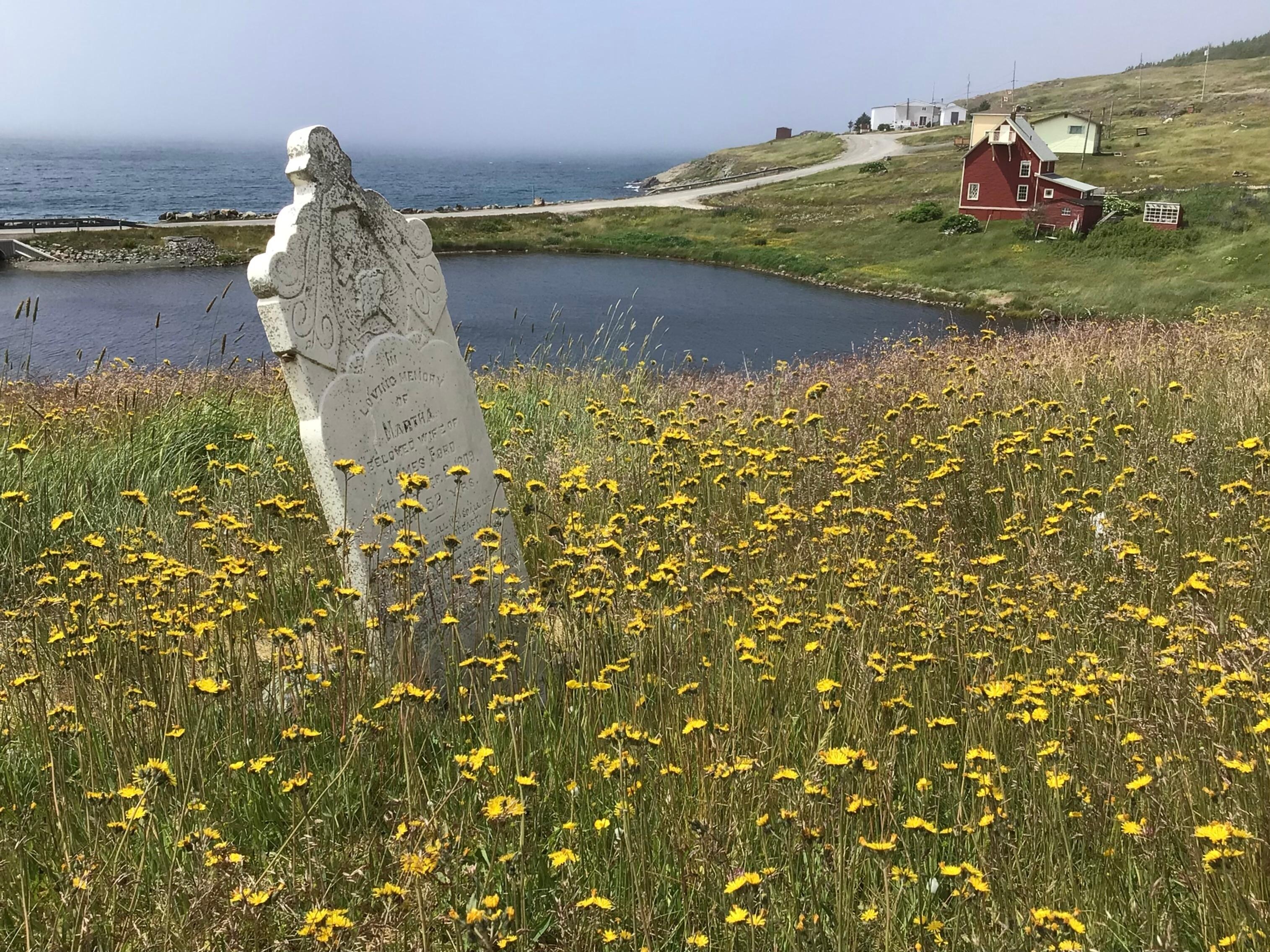 History everywhere. Not a bad place to spend eternity.
