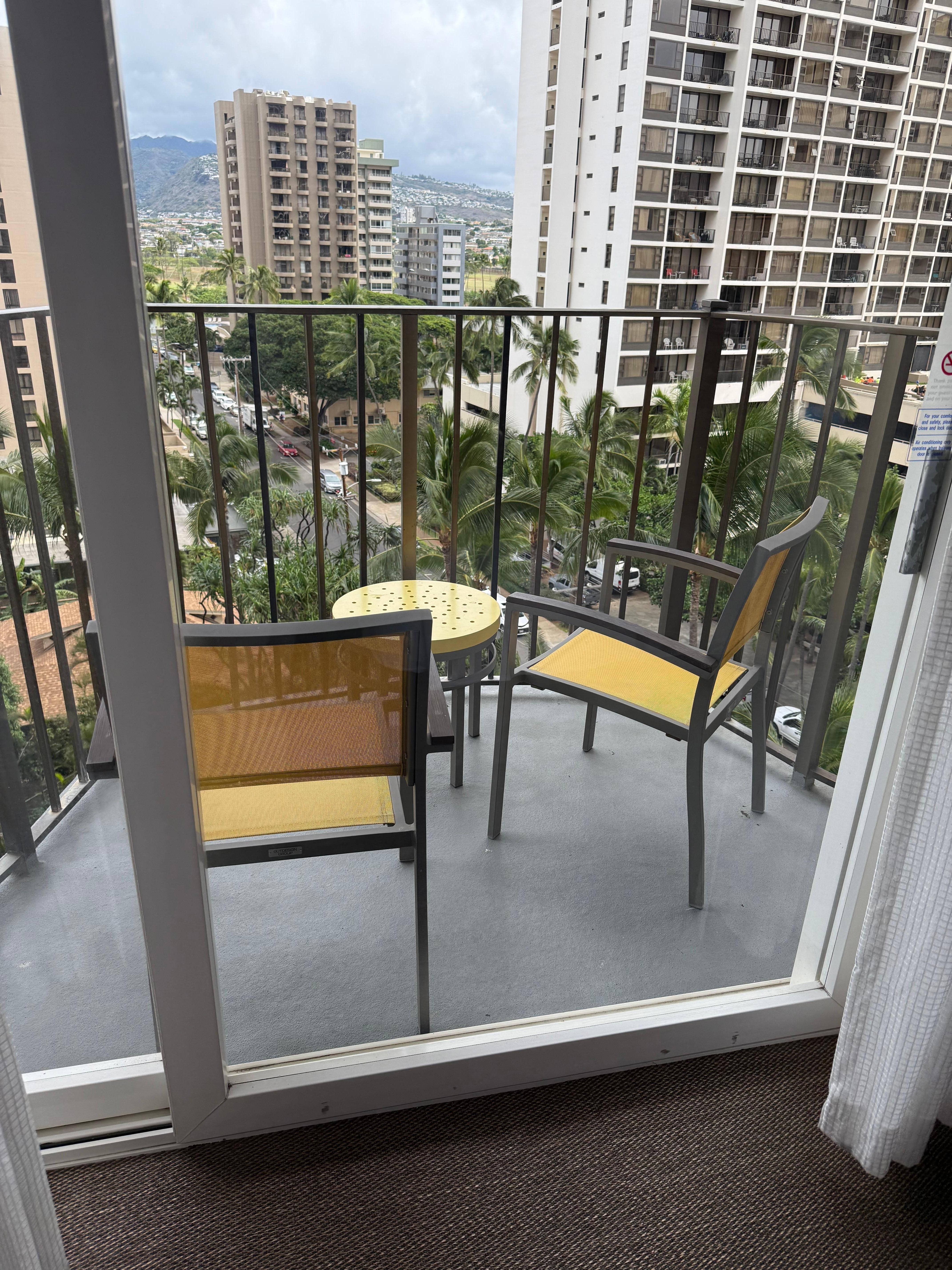 Simple and nice balcony!