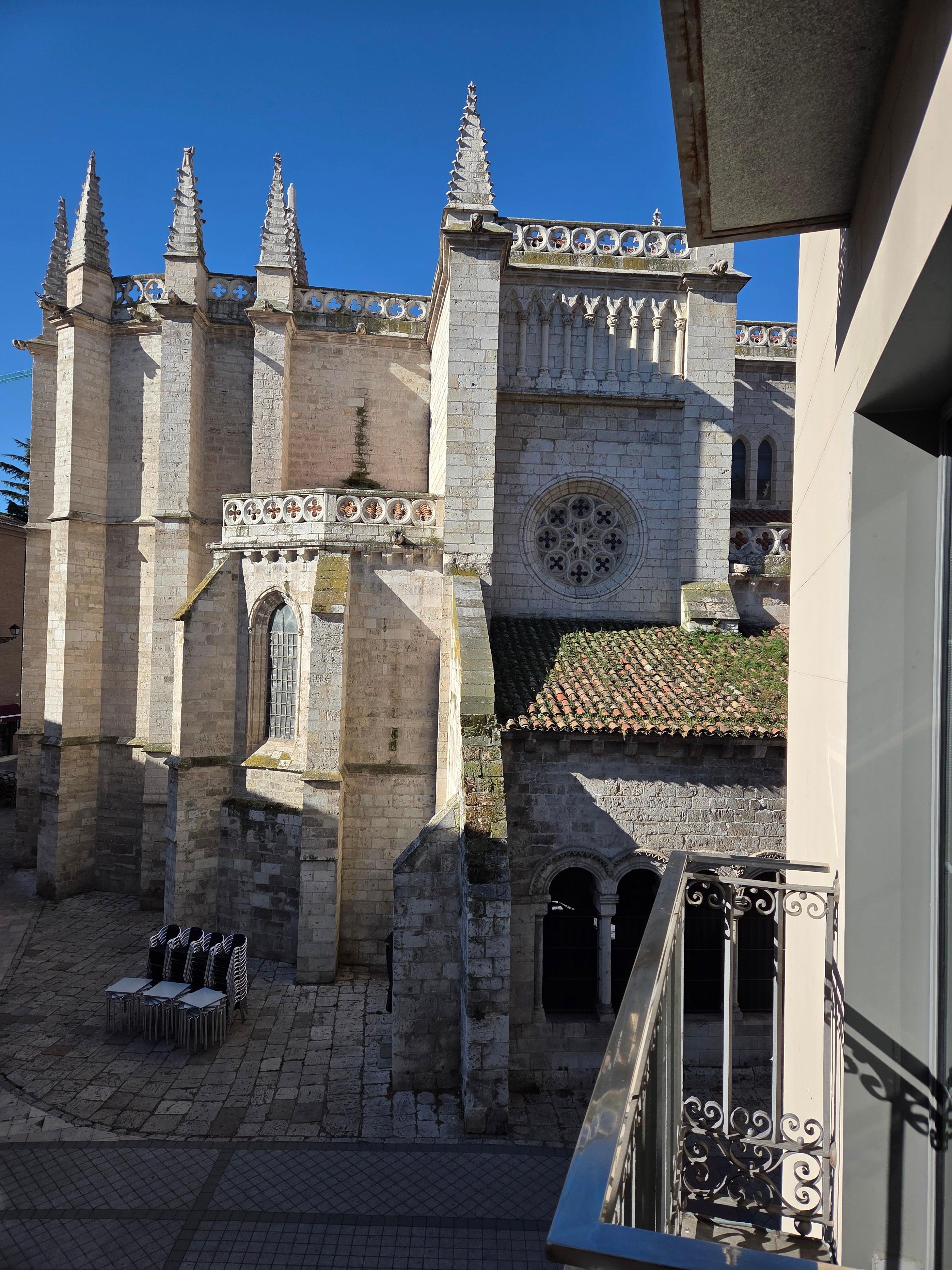 View from our balcony (Superior room)