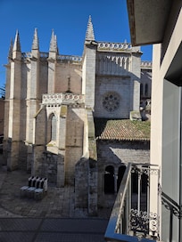 View from our balcony (Superior room)