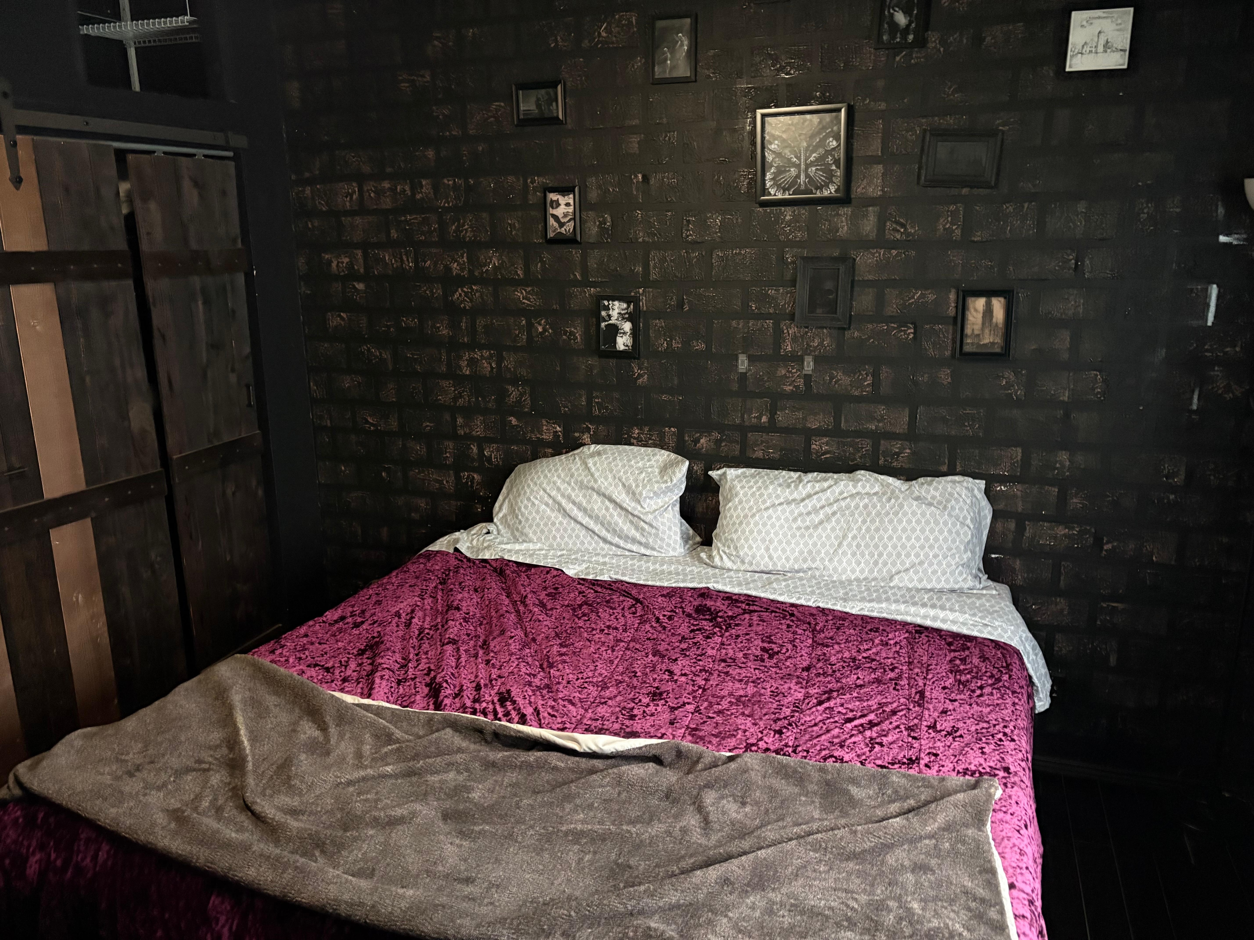 The beds were of good quality however there are no bedside tables and very few tables for that matter fact throughout the entire apartment