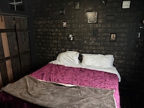 The beds were of good quality however there are no bedside tables and very few tables for that matter fact throughout the entire apartment