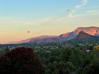 Sunrise from the patio