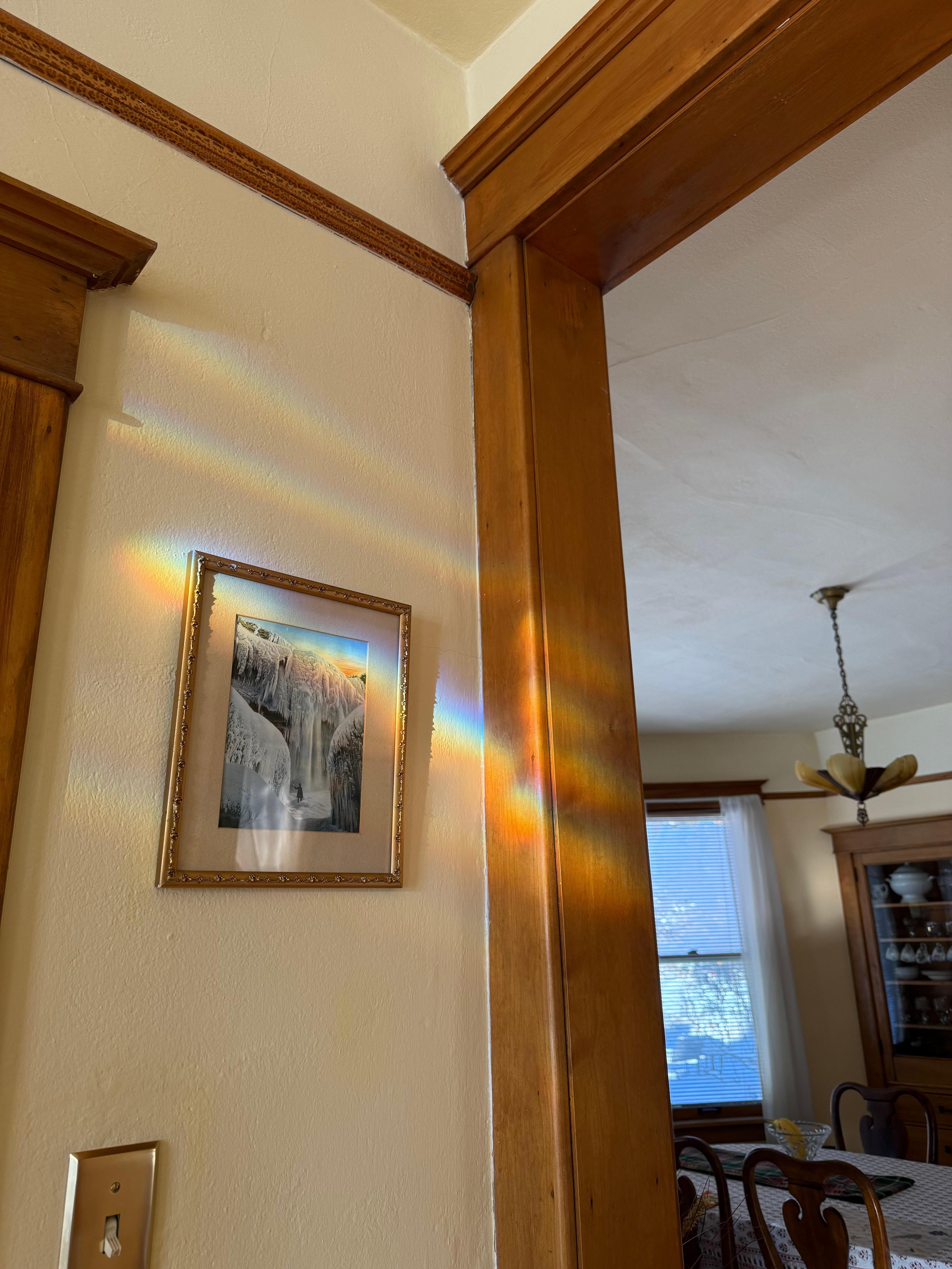 Rainbows in the living room