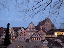 Abendansicht Altstadt Schwäbisch Hall