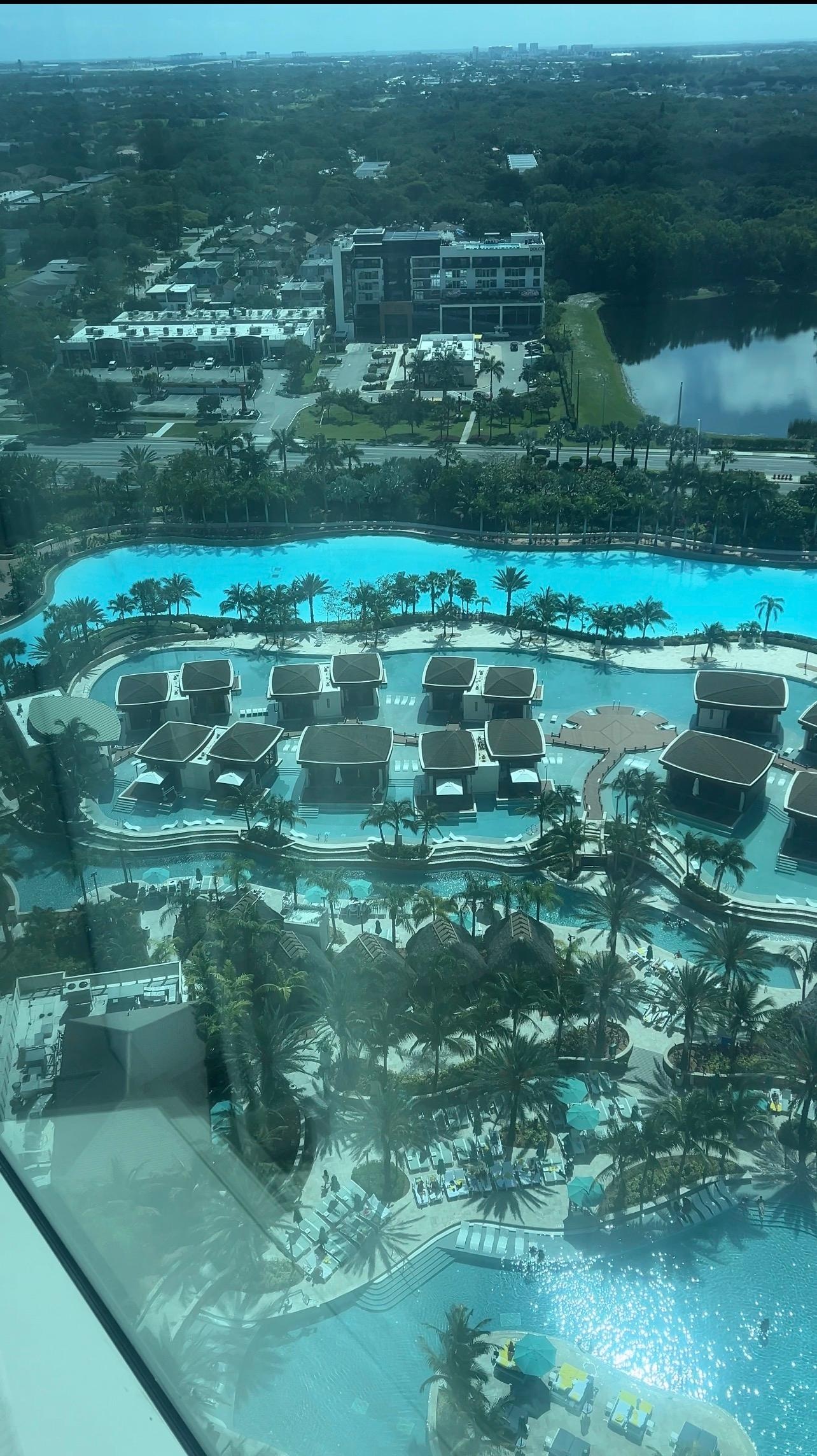 View from room in Guitar Tower