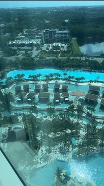 View from room in Guitar Tower