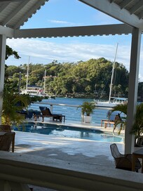 View from restaurant.