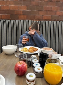 Breakfast was fantastic.