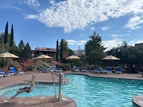 Nice pool area
