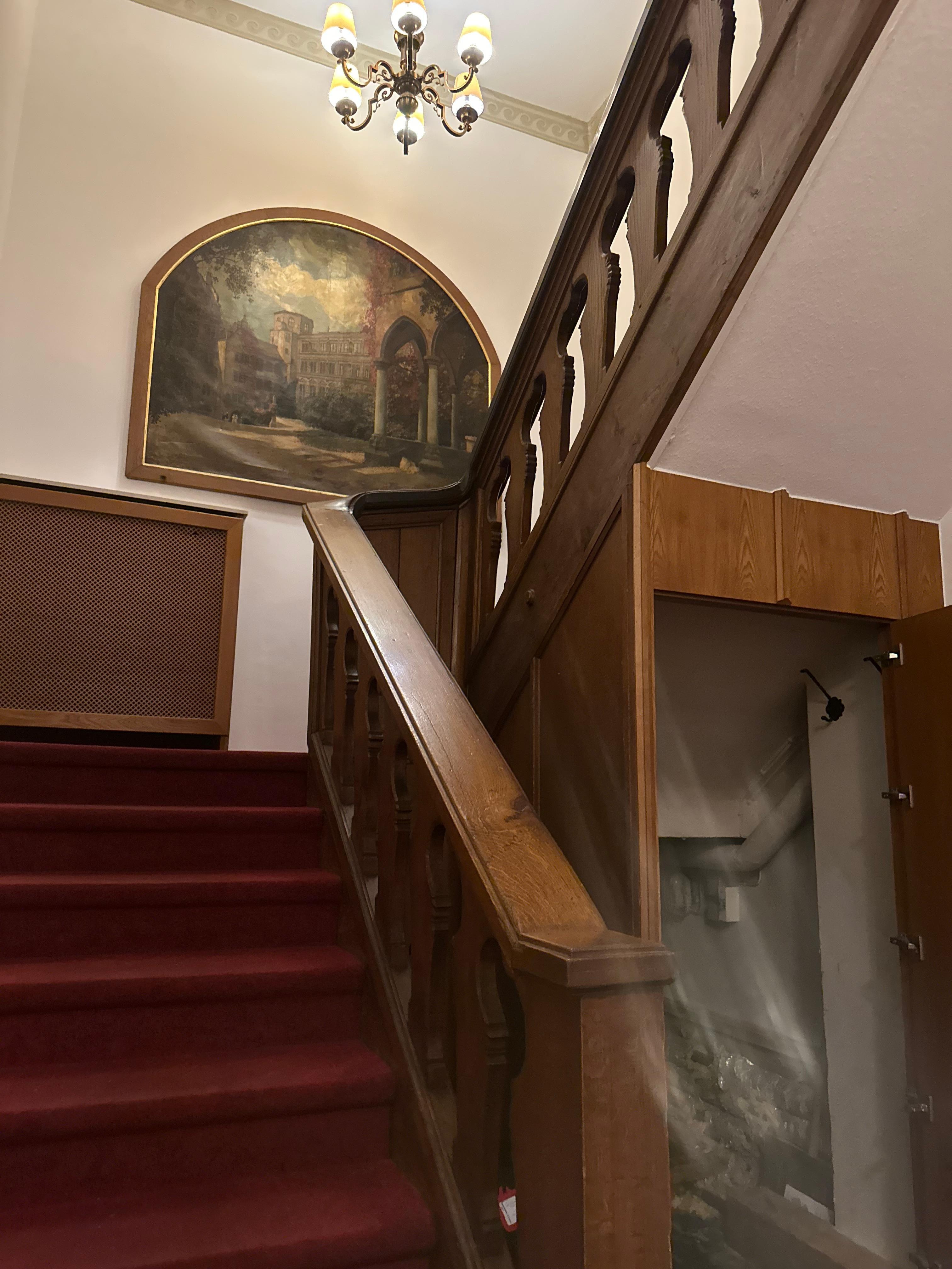 One of the many stairwells 