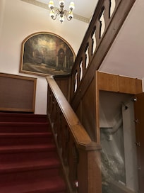 One of the many stairwells