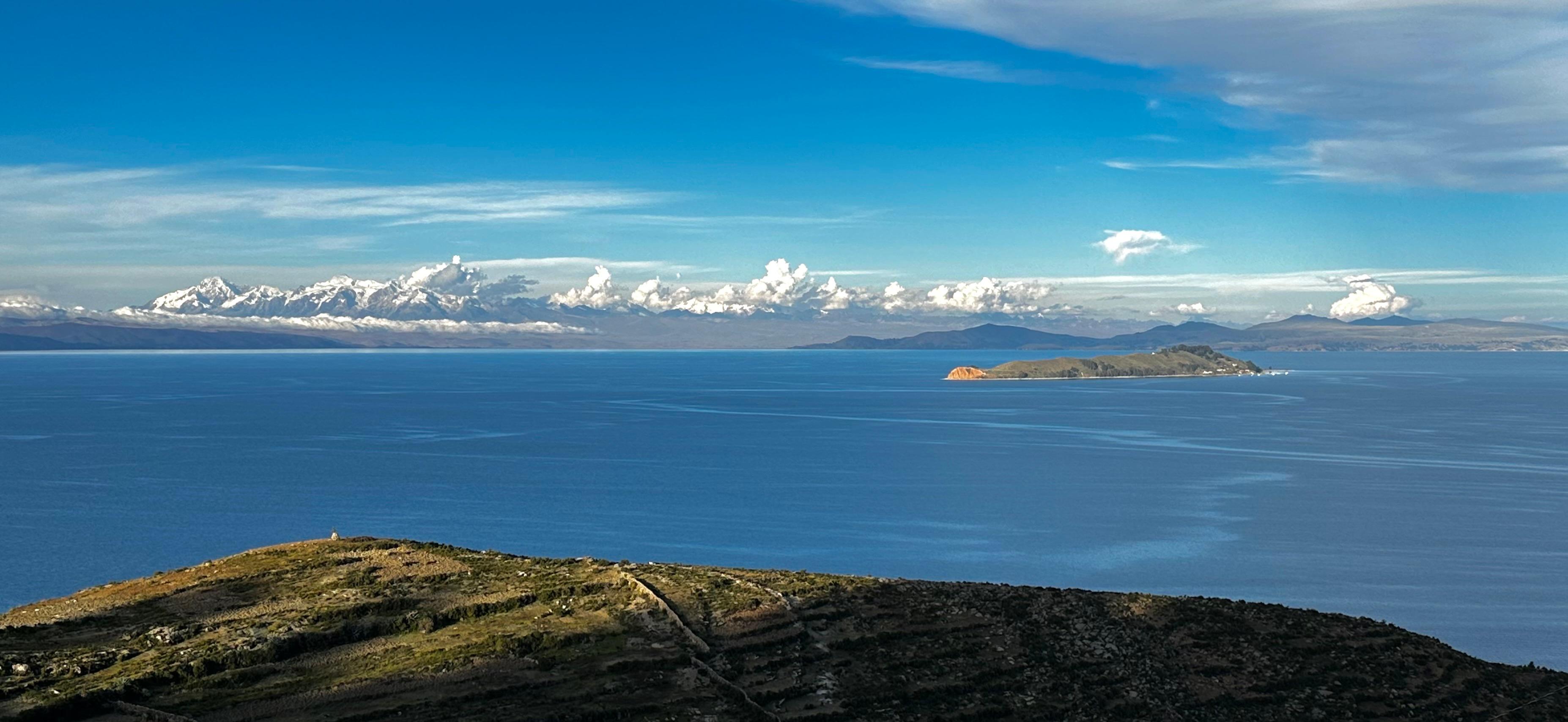 La vue sur les Andes depuis la chambre