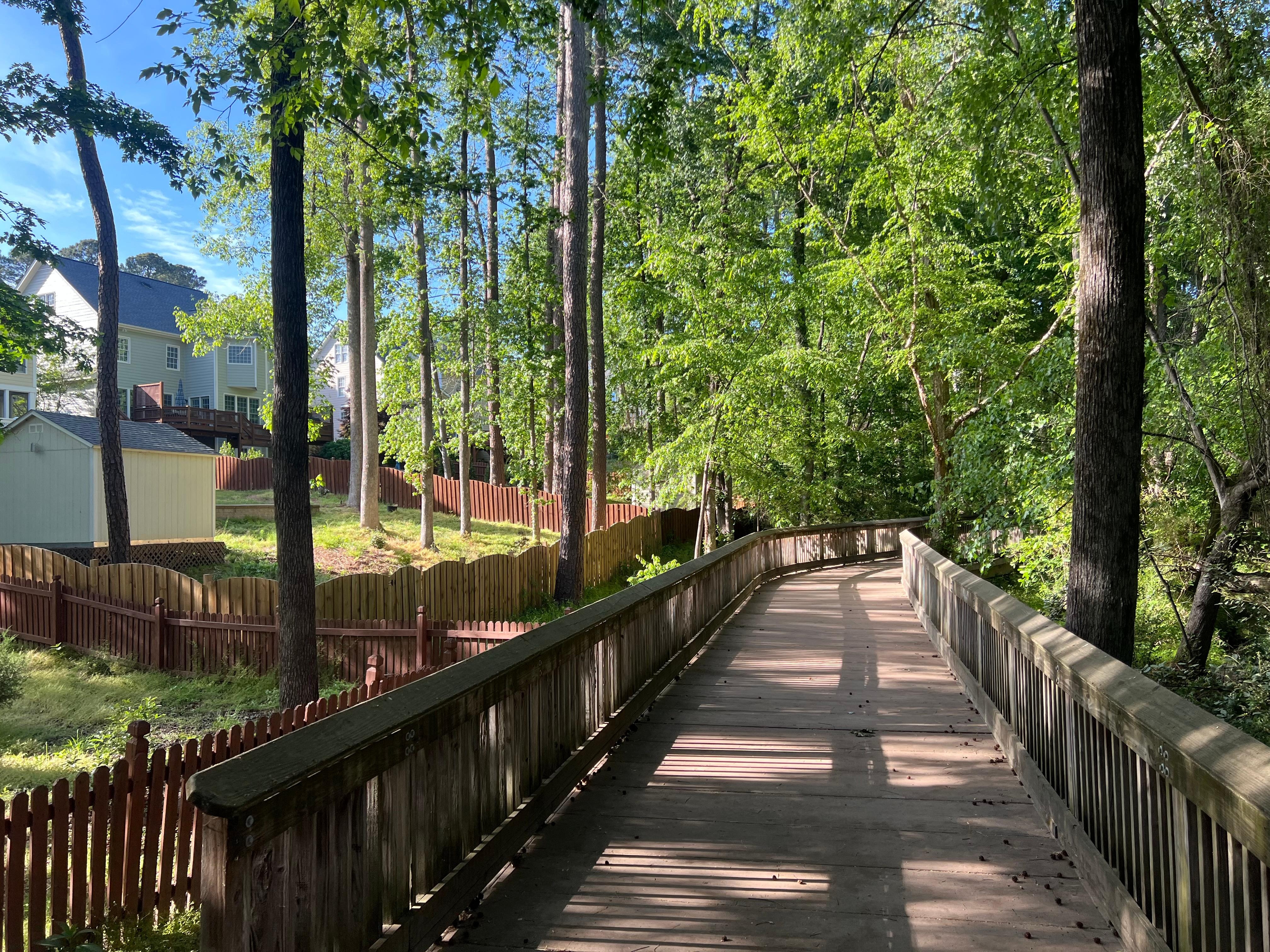 There is an awesome trail that runs through the neighborhood and extends to other nearby amenities.