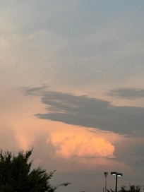 Photo from hotel after one of Joplin’s summer storms.