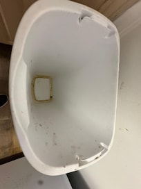 This is the trash can in kitchen