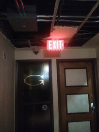 Ceiling tore out as par of ongoing renovations