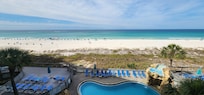View from the balcony. Great location on the third floor so you don't have to take the elevator.