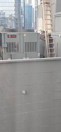 Este era la "hermosa" vista de mi habitación